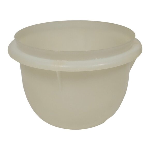 Tupperware Storage Container Bowl 270-8 w/ Lid Retro 70s Kitchen Food Organizer - Picture 3 of 9